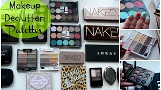 Makeup Declutter & Purge #8 | Eyeshadow Palettes