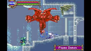 Aria Of Sorrow - Flame Demon Soul Manipulation