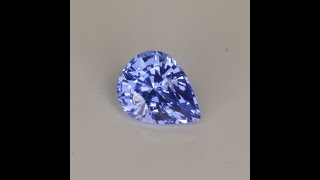 Pear Shape Brilliant Cut Sapphire 1.21Cts
