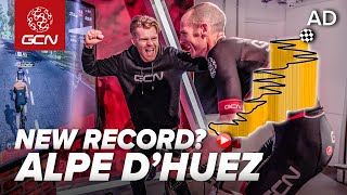 Super Climb Vs Super Climber? Can We Break The Alpe D’Huez Record?