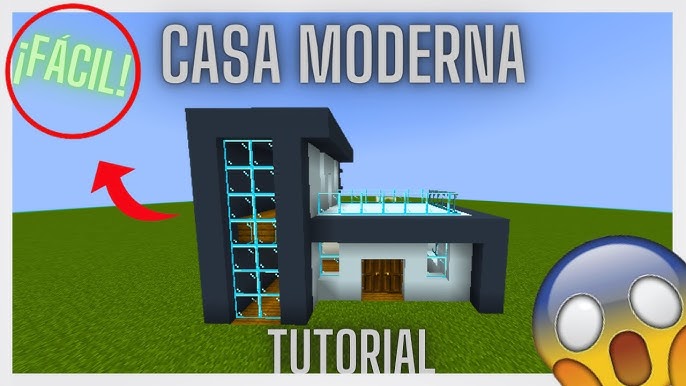 Easy Tutorial Casa Moderna Minecraft