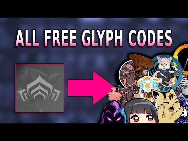 BEST* WARFRAME GLYPH CODES 2023! WARFRAME CODES #3 