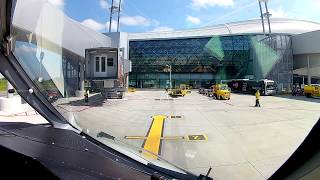 Zagreb Airport (ZAG/LDZA) - Parking at Stand E1 using VGDS