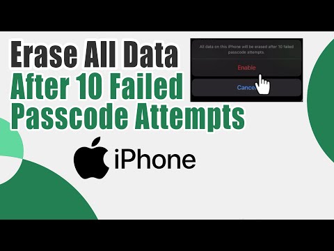 How to Erase All Data After 10 Failed Passcode Attempts on iPhone