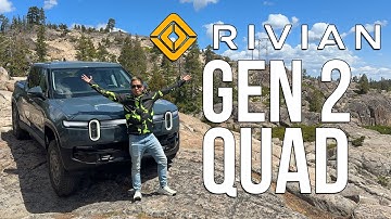 Rivian Gen 2 R1T/R1S Quad Motor! Google Maps, Kick Turn, RAD Tuner & Off-Roading Experience!