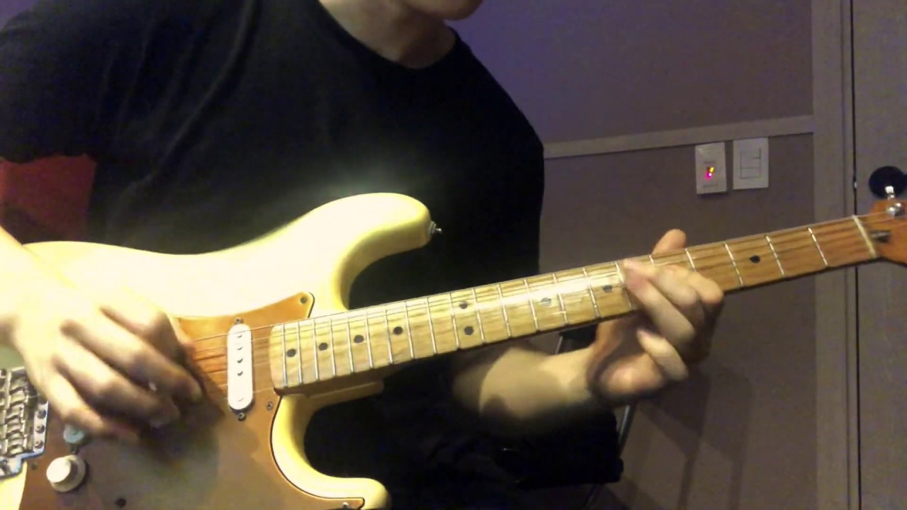 Led Zeppelin The Girl I Love She Got Long Black Wavy Hair Guitar