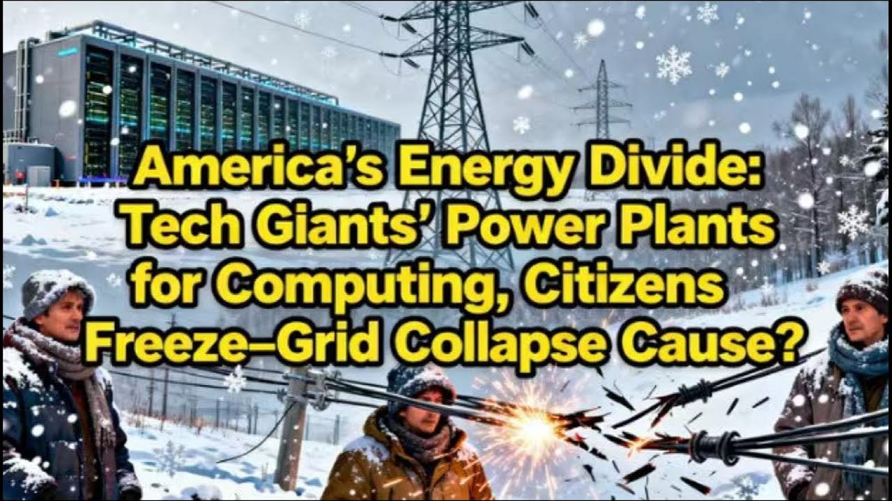 US Energy Crisis,Tech Giants, Freezing Citizens, Grid Collapse?