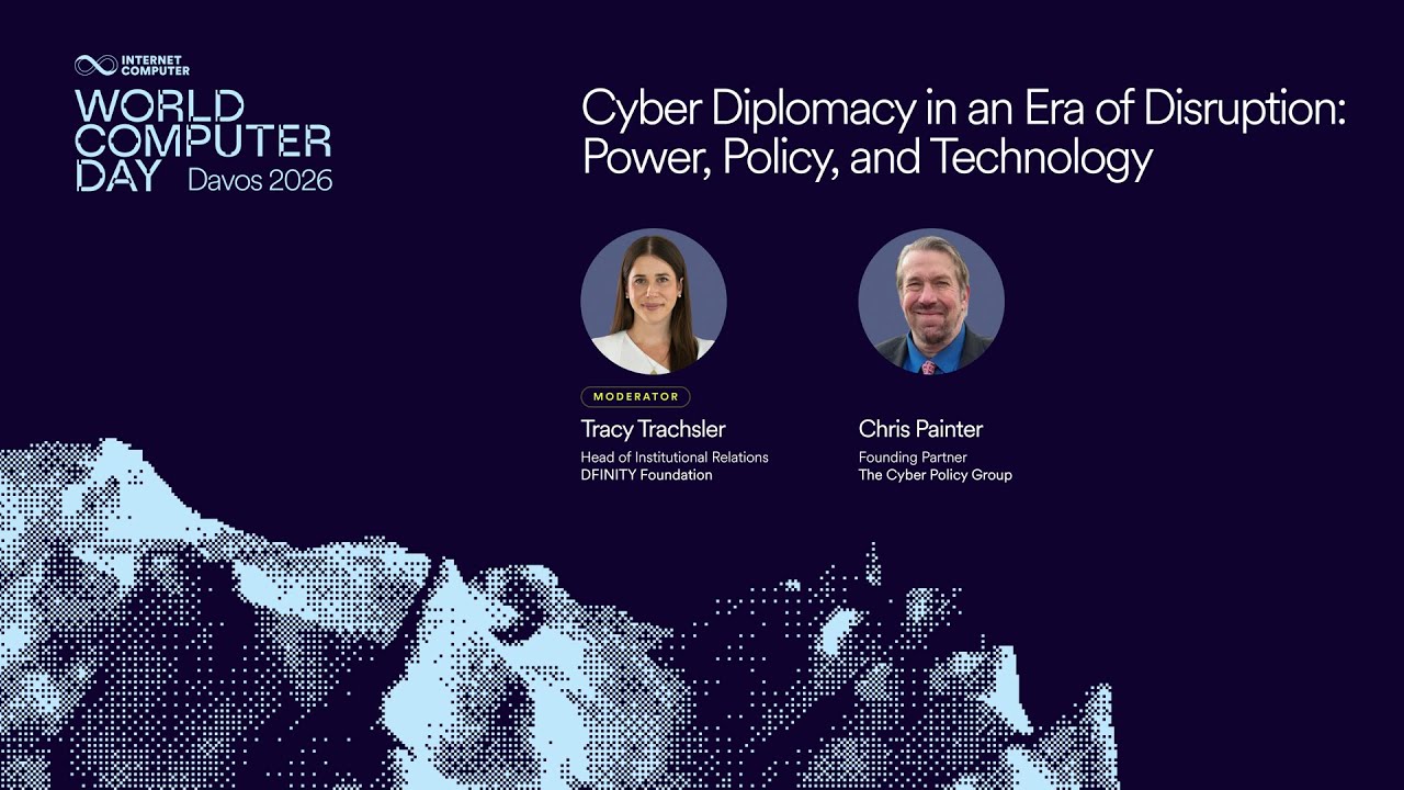 Cyber Diplomacy in an Era of Disruption | Chris Painter | WCD Davos 2026