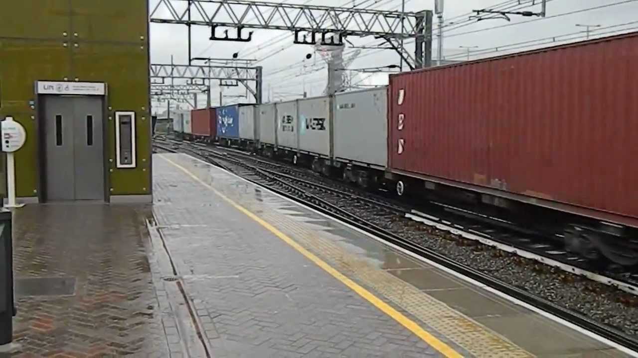 Freight Trains at Stratford 28 April 2012