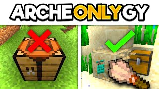 I Beat Minecraft Using Only ARCHEOLOGY