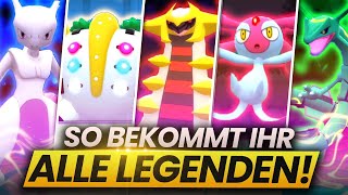 So bekommt ihr ALLE LEGENDÄREN POKEMON in Strahlender Diamant und Leuchtende Perle!