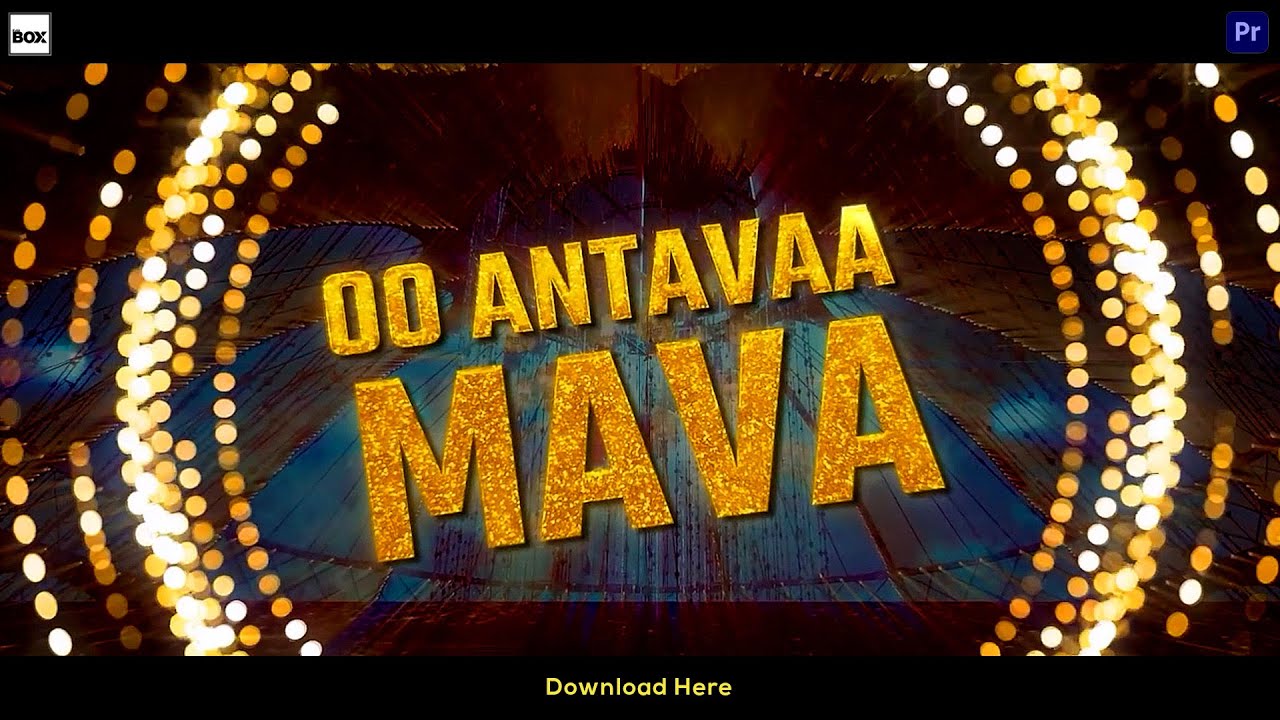 Oo Antava Mawa L Wedding Invitation Title L Pushpa L Oo Antava Lyrics oo-antava-mawa-l-wedding-invitation-title-l-pushpa-l-oo-antava-lyrics