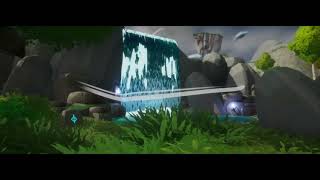 3D Platformer Game: Waterfall Scene Clip