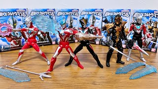 頭部パーツ硬すぎ】超動αウルトラマン8 全6種 食玩 レビュー - YouTube