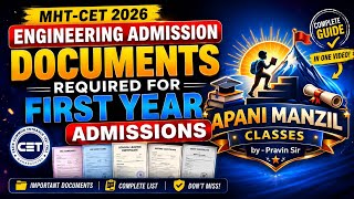 Engineering admission required documents 📃✅ category wise documents for cap round 2026 💥✅