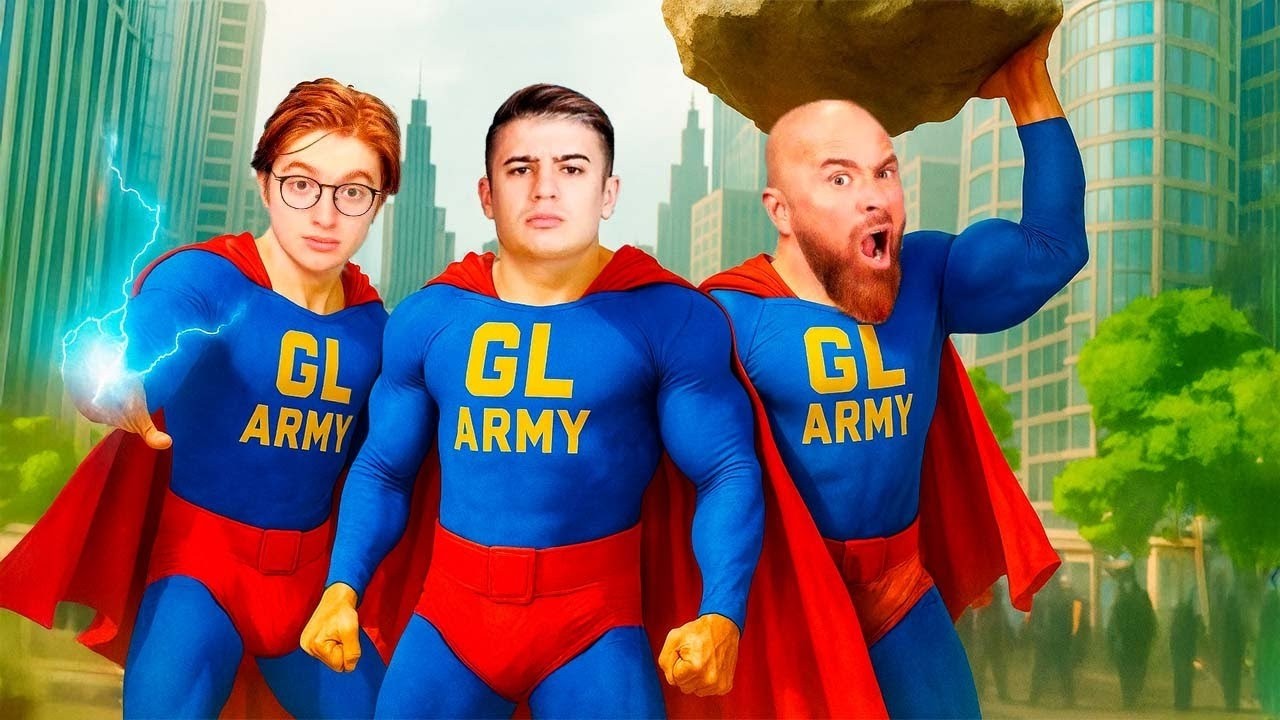 МЫ СТАЛИ СУПЕРГЕРОЯМИ И СПАСЛИ МИР!