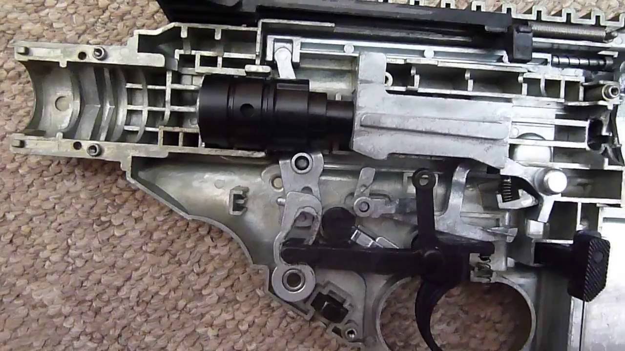 INSIDE THE SIG SAUER MCX CO2 AIR RIFLE PART 1 - YouTube