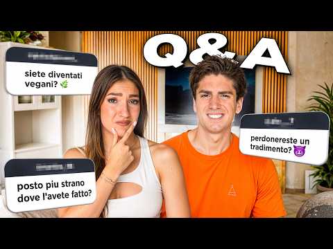 Video RISPONDIAMO alle vostre DOMANDE SCOMODE | Q&A di COPPIA *100% sincero*