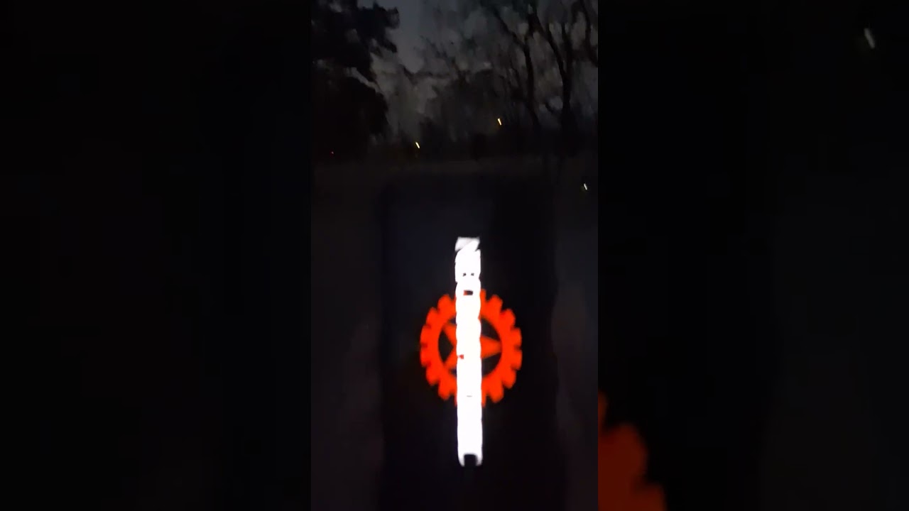 A night in the cemetery