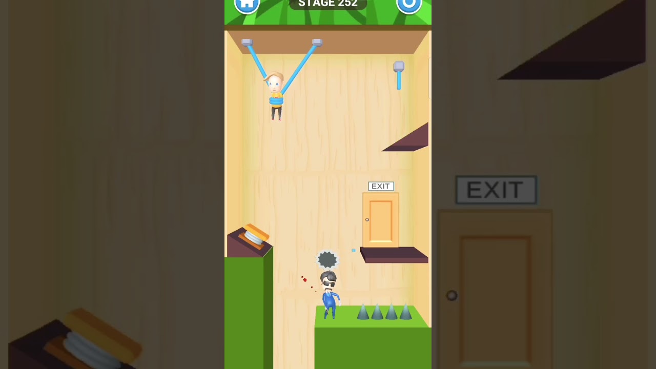 Rescue Cut level 252 complete gameplay for Android_IOS❤️❤️❤️🥀💗💗💗🥀🥀🥀🥀