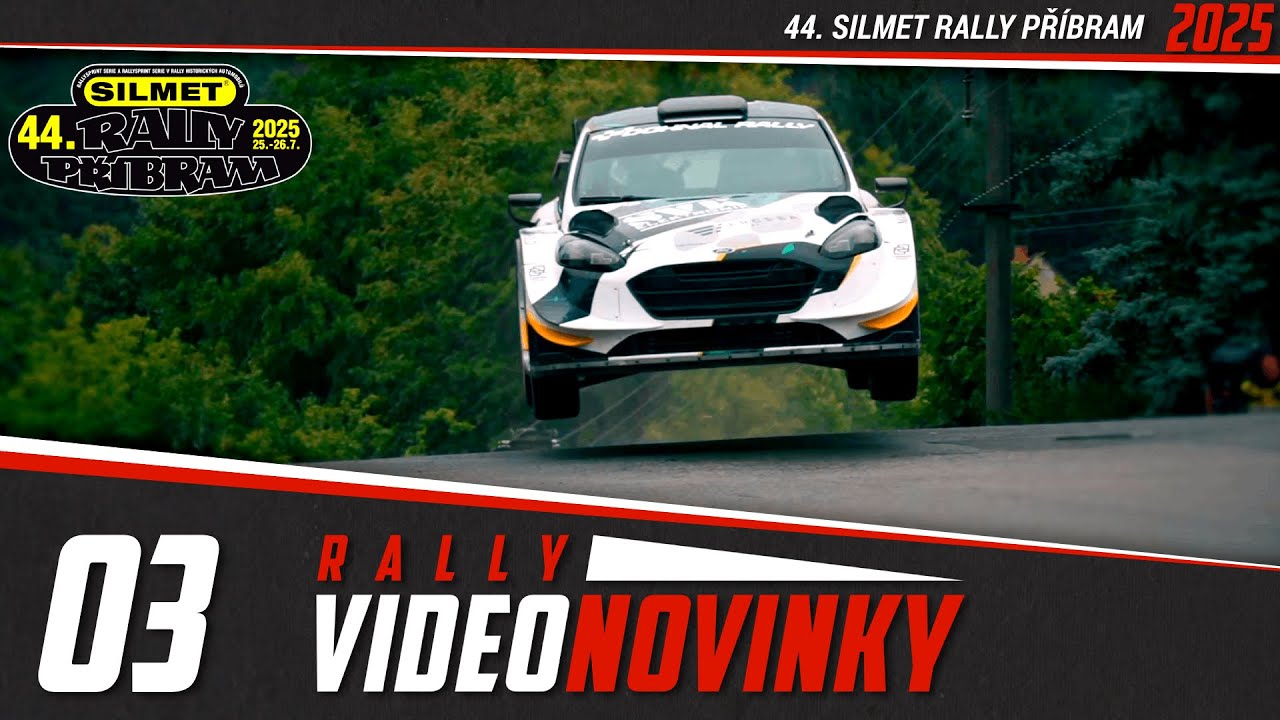 44. Silmet Rally Příbram 2025 - 🎥⁣ VIDEONOVINKY 03 - průjezdy a rozhovory v cíli