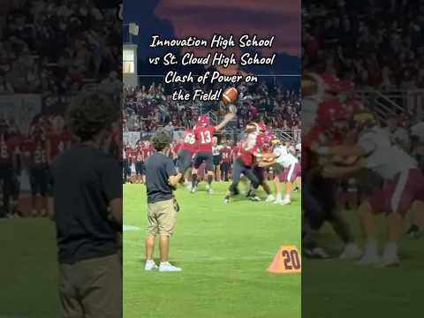 Innovation High School ⚡ vs St. Cloud High School 🐾 – Clash of Power on the Field!