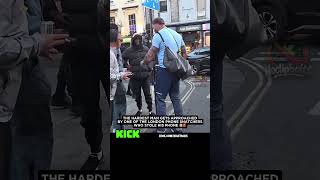 The Hardest Man Gets Approachedby One Of The London Phone Snatcherswho Stole His Phone