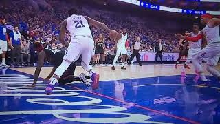 Pascal Siakam Flagrant 1 Foul On Embid