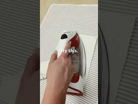 This Easy Iron Trick Will Safe Your Sanity.