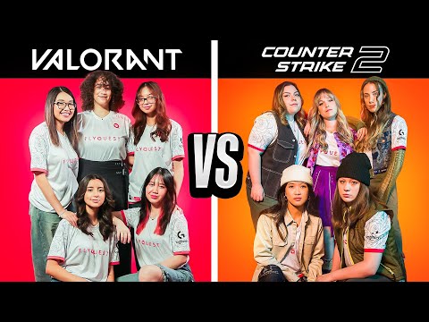 VALORANT Pros vs CS2 Pros | Playing CS2 in VALORANT