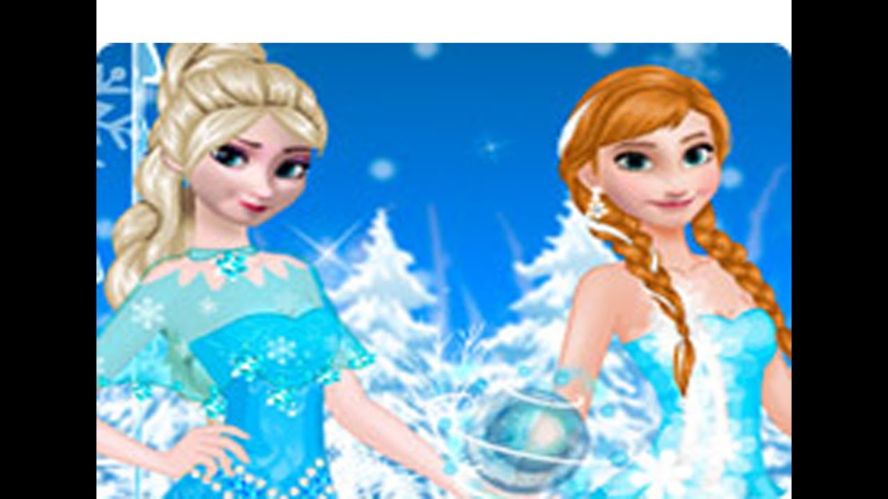 Disney Girls Games Princess Anna Frozen Dress Up Kids Games YouTube