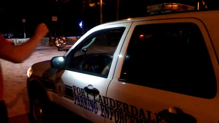 Ft. Lauderdale Florida! cops issue ticket before meter is expired.