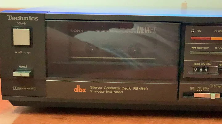 Technics RS-B40 Demonstration