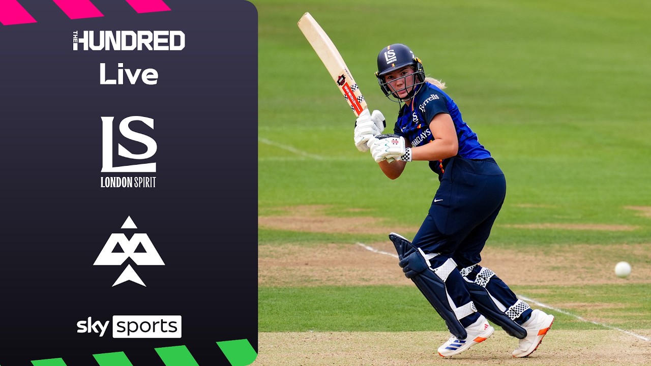LIVE | London Spirit Women vs Birmingham Phoenix Women | The Hundred