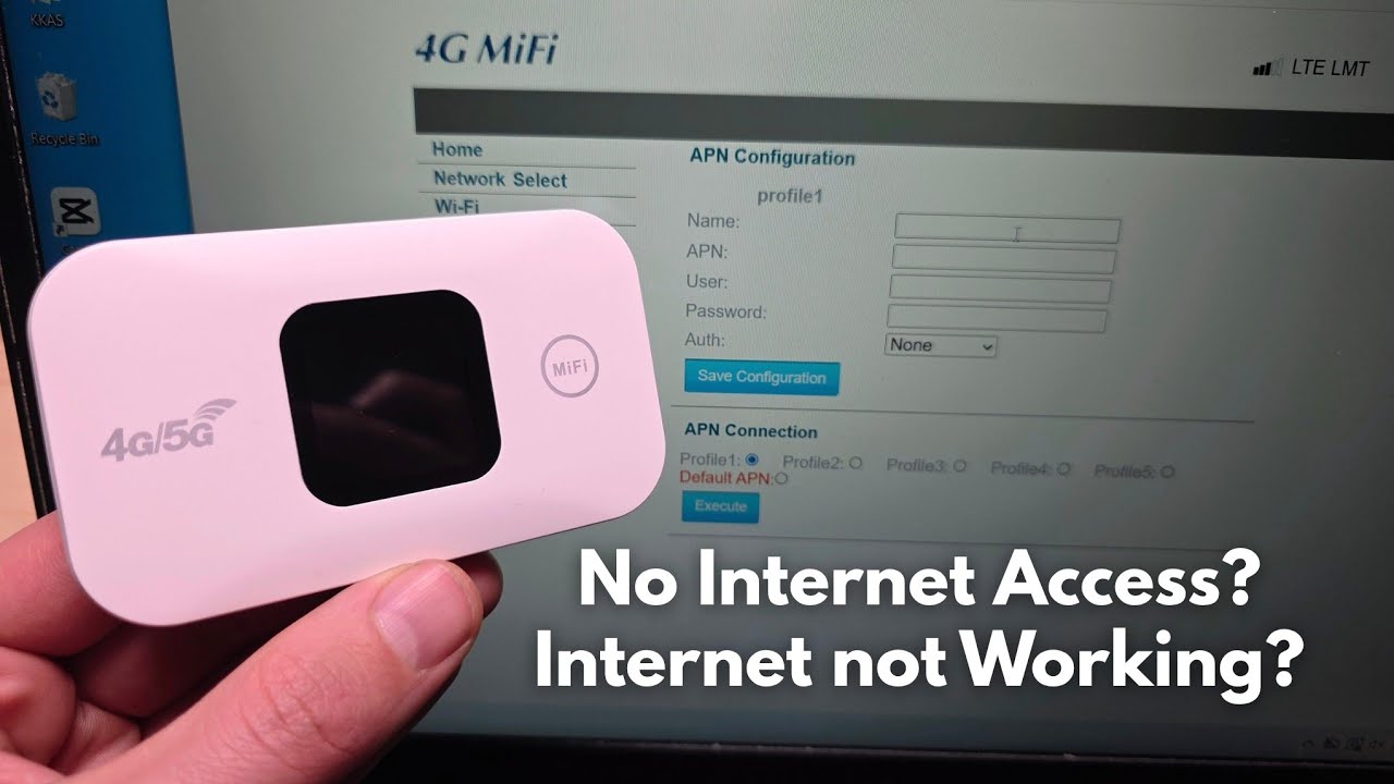 How to Change APN Network Settings - 4G/5G Router MiFi WiFi Portable ...