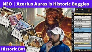MTGA | NEO Historic Bo1 | Azorius Auras Is Crazy Good!