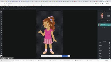 Making Transparent Images using Pixlr.com