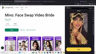 Face Swap Video Maker Mobile App - How To Use Mivo ai App to Swamp Video Faces with another screenshot 2