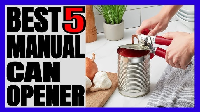 The secret to using the PAKITNER Safe Cut, side-cutting can opener 