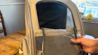 Is the Texsens Pet Backpack Carrier the Perfect Travel Companion for Your Pet? 🐾 Review Pet Backpack Carrier Review Texsens For Cats Small Dogs