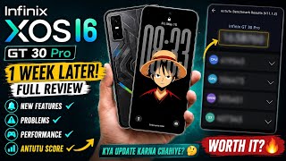 🔥 Infinix GT 30 Pro XOS 16 Update After 1 Week ⚡New Features, Problems & 1.6M+ AnTuTu Score 😱