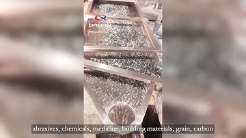 Particle linear vibrating screen