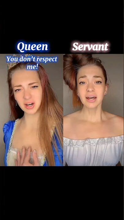 #POV Queen disguises herself as servant to see what beloved friend says about her… #shorts #acting