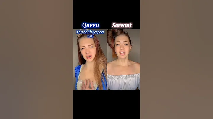 #POV Queen disguises herself as servant to see what beloved friend says about her… #shorts #acting