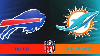 Madden NFL 23 - Buffalo Bills Vs Miami Dolphins Simulation PS5 Gameplay Full Game All-Madden