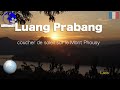 Luang prabang coucher de soleil sur le mont phou si