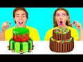 ケーキの装飾の挑戦 | 素晴らしいらしい食べ物のハック HAHANOM Challenge