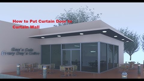 Revit - Basic Door Input in Curtain Wall