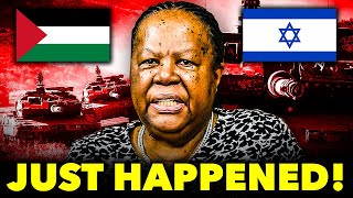South Africa Holds Media Briefing On Israel, Pose A Big Question At The End!