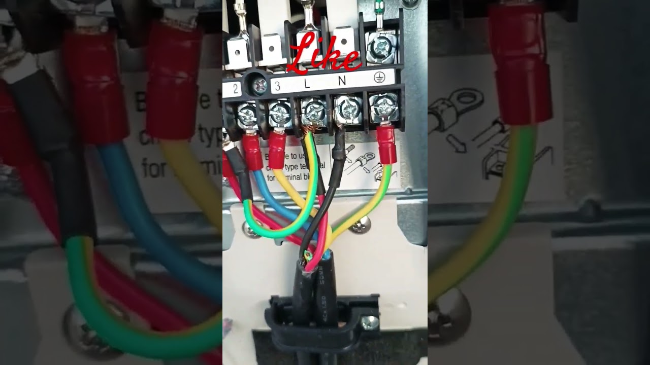 How to connect AC Wire 